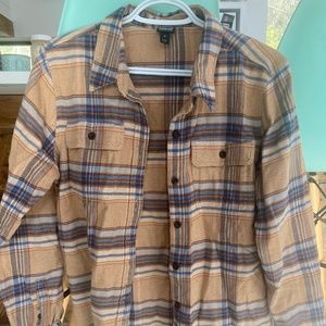 patagonia flannel shirt women medium